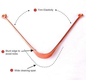 img 3 attached to Медный аюрведический скребок для чистки языка
