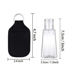 img 2 attached to SUBANG Keychain Holders Containers Reusable Travel Accessories in Travel Bottles & Containers