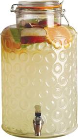 img 2 attached to 🍹 Circleware Beverage Dispenser: Optimal Glassware for Entertaining, Food Service Equipment & Supplies in Tabletop & Serveware