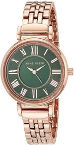 img 4 attached to 🕰 Вечно изящно: Женские браслеты-часы Anne Klein - неотъемлемый аксессуар