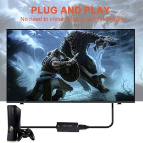 img 3 attached to 🎮 Xbox 360 HDMI Converter - High Definition Link Cable for Xbox 360, Xbox 360 to HDMI Support 720P / 1080P. Compatible with Xbox 360 and Xbox 360 Slim.