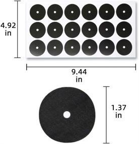 img 2 attached to Enhance Your Pool Game with Scott Edward Pool Table Marker Dots: Billiard Point Sticker and Snooker Spot