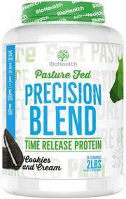 img 2 attached to Precise Blend Cookies and Cream Whey Protein (2 lb), Enhanced Time-Release Protein Blend