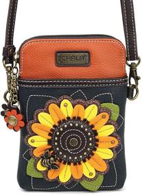 img 3 attached to 👜 CHALA Crossbody Cell Phone Purse: Women's Wristlet Handbags with Adjustable Strap