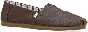 img 4 attached to TOMS Men's Alpargata Dark Denim Shoes - Loafers & Slip-Ons for Men