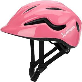 img 4 attached to 🚴 JetBlaze Child Bike Helmet - Ideal for Kids' Safety