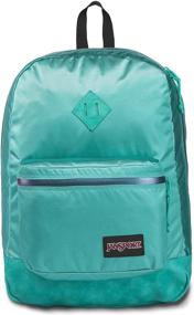 img 3 attached to JanSport Backpack Blackberry Mousse Premium Backpacks in Casual Daypacks