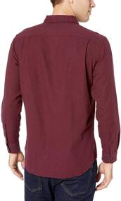 img 1 attached to Burgundy Men's Clothing and Shirts: Amazon Essentials Regular Fit Long Sleeve Collection