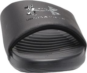 img 3 attached to Under Armour Graphic Sandal Black: Sleek Style and Optimal Comfort for Your Feet