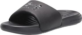 img 4 attached to Under Armour Graphic Sandal Black: Sleek Style and Optimal Comfort for Your Feet