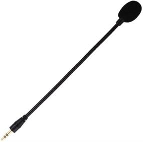 img 2 attached to 🎙️ 7.5 Inch Detachable Phone Microphone for Headphone Jack - 3.5mm AUX - High-Quality Audio Capture