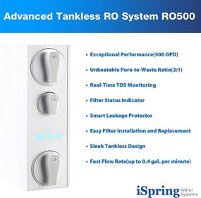 img 3 attached to Enhanced Filtration Monitoring with iSpring RO500 Tankless System
