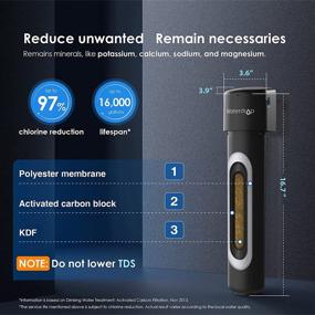 img 3 attached to 💧 Enhanced Waterdrop Capacity Drinking Filtration with Stainless Steel Design