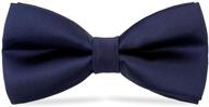 👔 trendy welrog kids boys silk ties: must-have bow ties for boys' accessories logo
