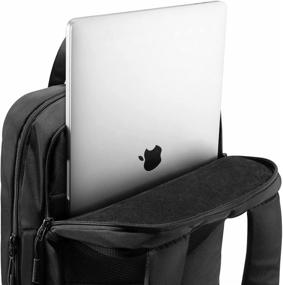 img 2 attached to 🎒 Waterproof Charging Business Backpack by Tomtoc