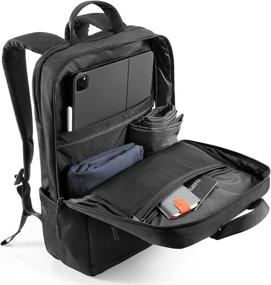 img 3 attached to 🎒 Waterproof Charging Business Backpack by Tomtoc