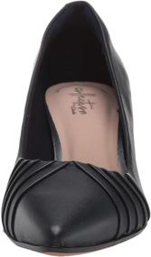 img 3 attached to CLARKS Linvale Crown Women's Leather Pumps - Stylish Women's Shoes