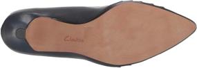 img 1 attached to CLARKS Linvale Crown Women's Leather Pumps - Stylish Women's Shoes