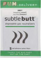 💨 subtle butt: the ultimate disposable gas neutralizers - 5 saving graces logo