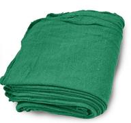 premium heavy duty green cleaning shop towels, commercial grade, reusable 100% cotton - pro-clean basics a21841 logo