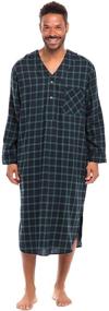 img 4 attached to Alexander Del Rossa Nightshirt A0471N26SM Men's Clothing and Sleep & Lounge