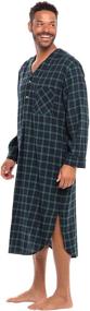 img 2 attached to Alexander Del Rossa Nightshirt A0471N26SM Men's Clothing and Sleep & Lounge