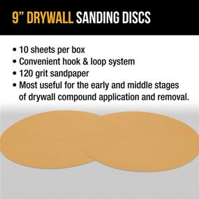 img 1 attached to Dura Gold Premium Drywall Sanding Discs Power & Hand Tools