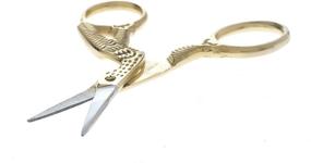 img 1 attached to High-Quality 3.5-Inch Gold Stork 🔪 Scissors - SE Premium - SP27G