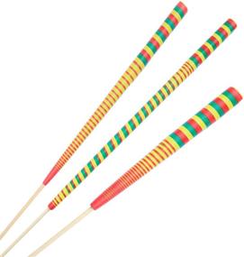 img 2 attached to 🎨 Versatile Craft Sticks Set: HESTYA 12 Inch Long Bamboo Dowel Rods for Various Project Purposes, 50 Pack (1/4 Inch Diameter)