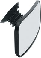 🔭 зеркало заднего вида cipa 11050 с губкой, черное, 8x4 дюйма логотип