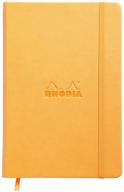 📔 rhodia webnotebook orange 5 1/2 x 8 1/4: the ultimate writing companion logo