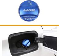 aluminum alloy gasoline fuel cover exterior accessories logo