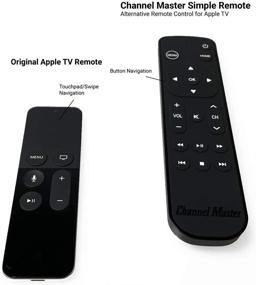 img 2 attached to 📺 Channel Master Simple Remote CM-7000XRC: Apple TV 4K Compatible Replacement Remote Control