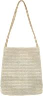 titacle summer shoulder hand woven handbag logo