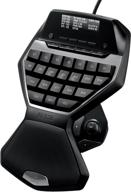 enhanced logitech g13 programmable gameboard featuring lcd display logo