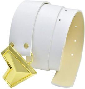 img 3 attached to DAZCOS Akali Cosplay Belt with Stylish Golden Heart-shaped Buckle