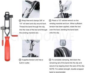 img 2 attached to CNWOOAIVE Joint Cut Off Pliers Banding