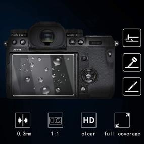 img 1 attached to 📸 Защитная пленка для экрана Nikon D7500: debous Оптическое закаленное стекло 0.3 мм 9H Hard Film (3 штуки) - Ваша камере гарантирована максимальная защита экрана.