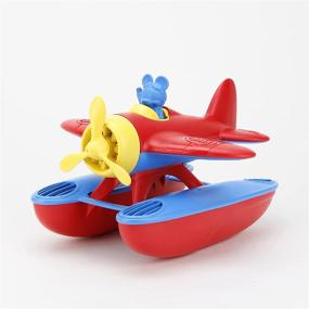 img 2 attached to Зеленая игрушка Disney Baby Exclusive Mickey Mouse Seaplane: Игра в притворство и игрушка для купания - Экологичная, безопасная, сделана в США