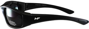 img 2 attached to MF Payback: Sleek Black Frame Sunglasses for Unmatched Style and Protection