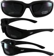 mf payback: sleek black frame sunglasses for unmatched style and protection logo