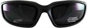 img 1 attached to MF Payback: Sleek Black Frame Sunglasses for Unmatched Style and Protection