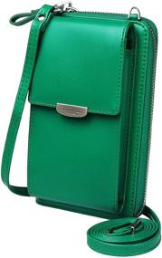 img 4 attached to Kukoo Small Crossbody Wallet Credit Women's Handbags & Wallets with Crossbody Bags