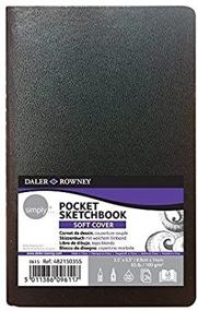 img 1 attached to 🎨 Daler Rowney Simply Pocket Sketchbook (Soft Cover): A Portable Artistic Companion for Creative Expression