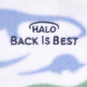 img 3 attached to Halo Micro-Fleece Sleepsack Swaddle: 3-Way Adjustable Wearable Blanket, TOG 1.5, Dinos - Small (3-6 Months)