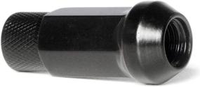 img 1 attached to Circuit Performance Forged Steel Extended Hex Lug Nut Set for Aftermarket Wheels: 12x1.25 Black - 20 Pieces + Tool for Enhanced Performance