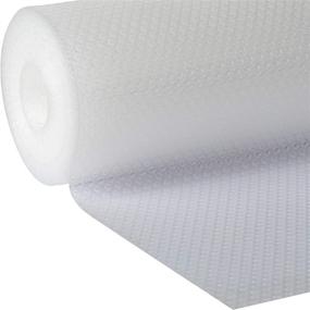 img 3 attached to 🦆 Duck Brand Clear Classic Easy 286230: Non-Adhesive Shelf Liner for Organized Surfaces (12 in x 20 ft Roll)