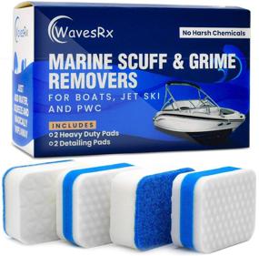 img 4 attached to 🧼 WAVESRX Marine Scuff & Dirt Remover