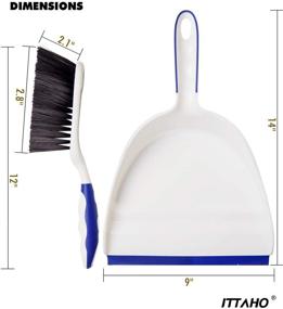 img 2 attached to 🧹 IITTAHO Dustpan and Brush Set - Perfect Cleaning Tools for Home, RV, and Pet Lovers