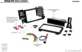 img 3 attached to СОШЕ Установочный комплект СЦФД8БН для автомобилей Ford/Linc/Merc 2004-2012: двойное DIN полное решение для установки после рынка автомобильной стереосистемы.